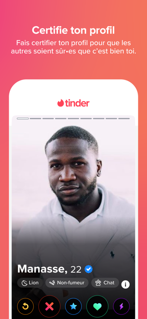 ‎Tinder Rencontre & Rendez-vous Capture d'écran