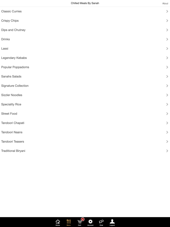 Chilled Meals By Sanah App