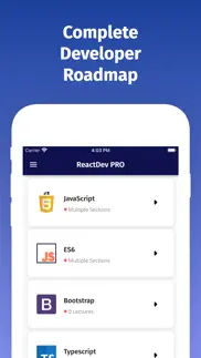 learn react.js development pro iphone screenshot 3