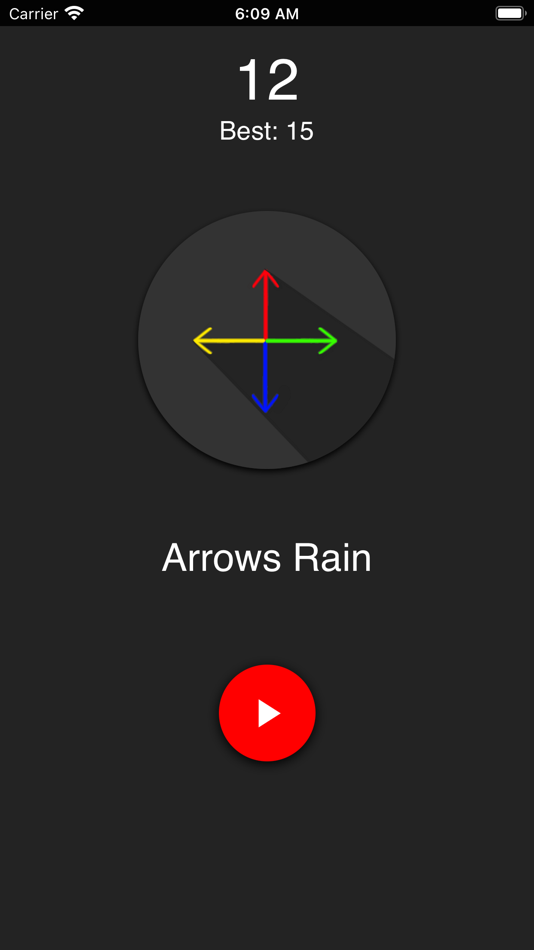 #3. Arrows Rain game (iOS) 由: Jorge Hugo Sanz Saez