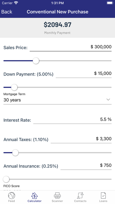 Monarch Mortgage Screenshot