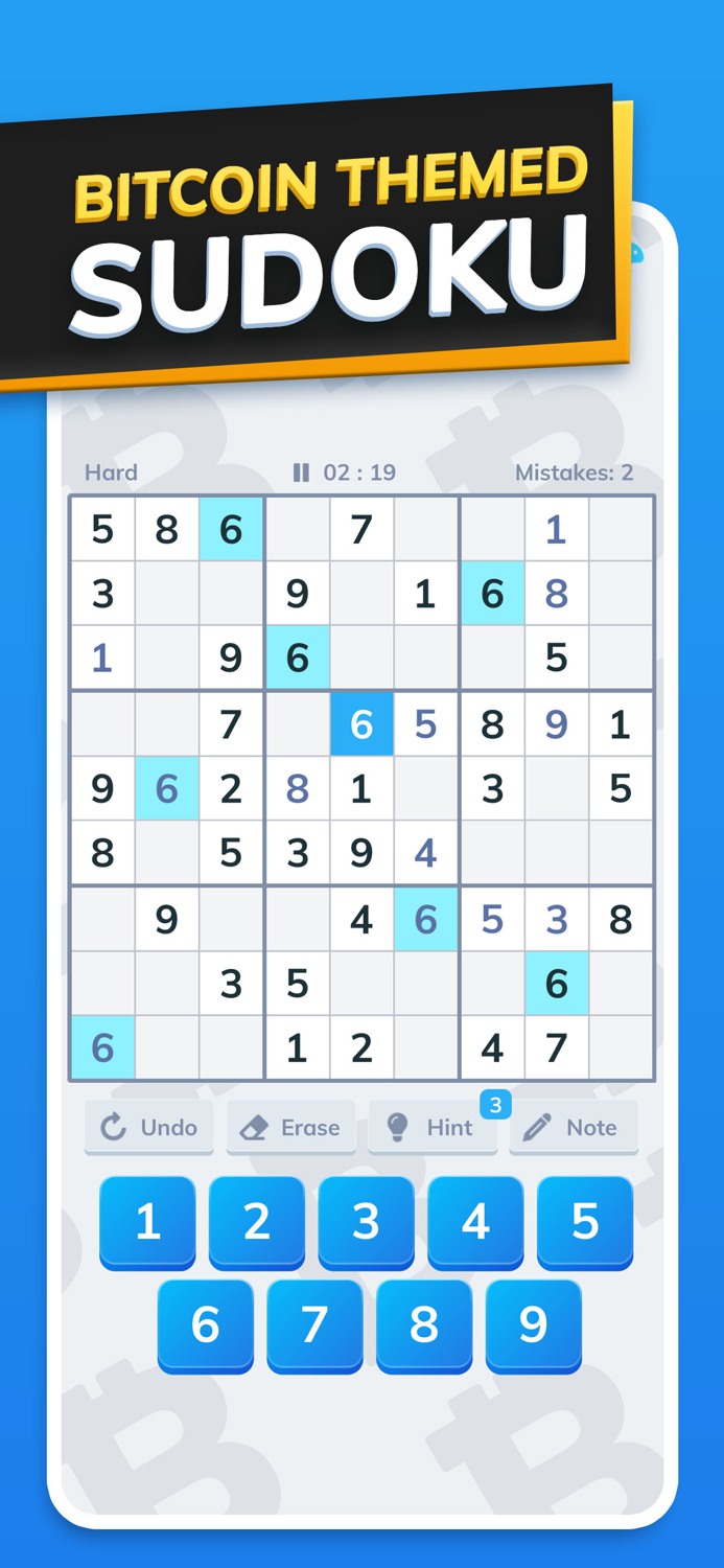 Bitcoin Soduku