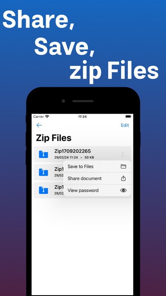 Zip Unzip Files Tool - 1.0 - (iOS)
