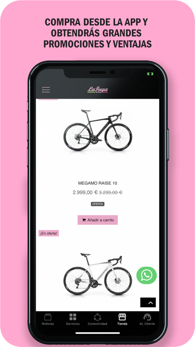 LaFuga Cycling Screenshot