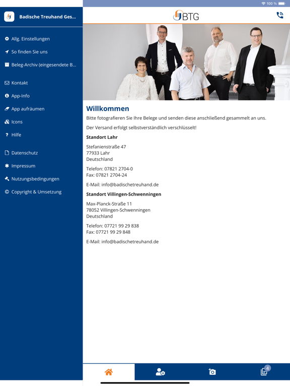 Screenshot #4 pour Badische Treuhand Gesellschaft