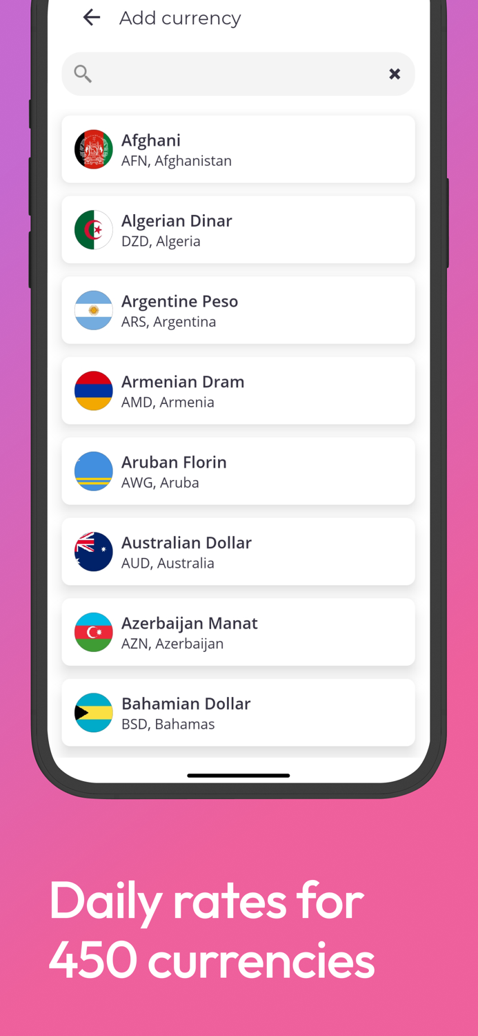Instant Currency Converter App