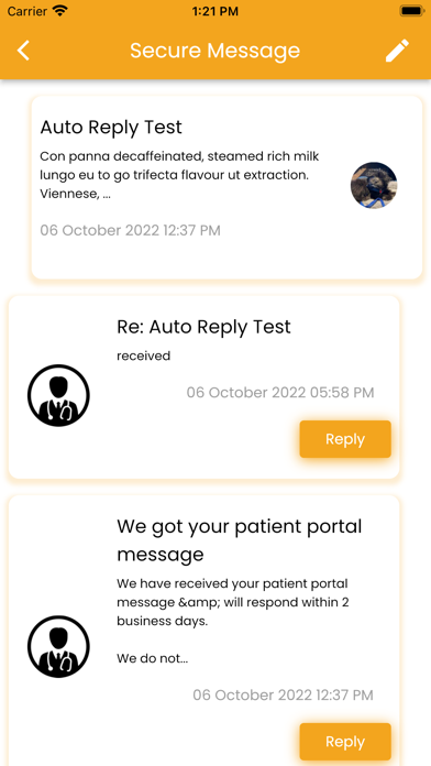 Apollo Health Clinic Screenshot