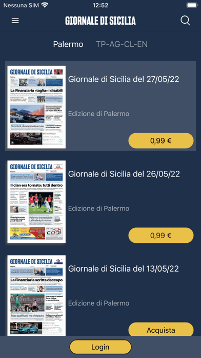 Il Giornale di Sicilia Screenshot
