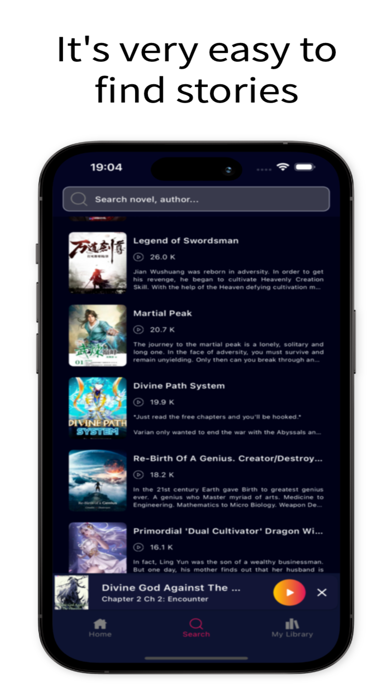 NovelFull Audio Screenshot