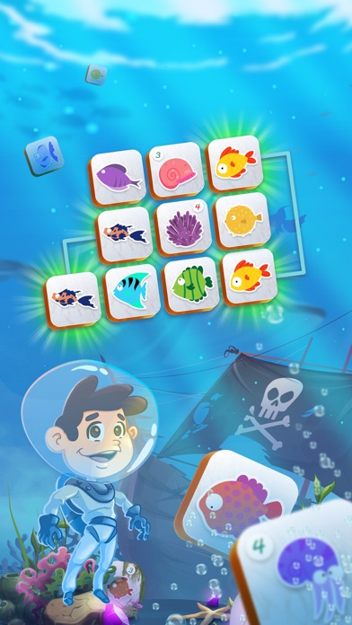 Mahjong Connect Fish World Screenshot