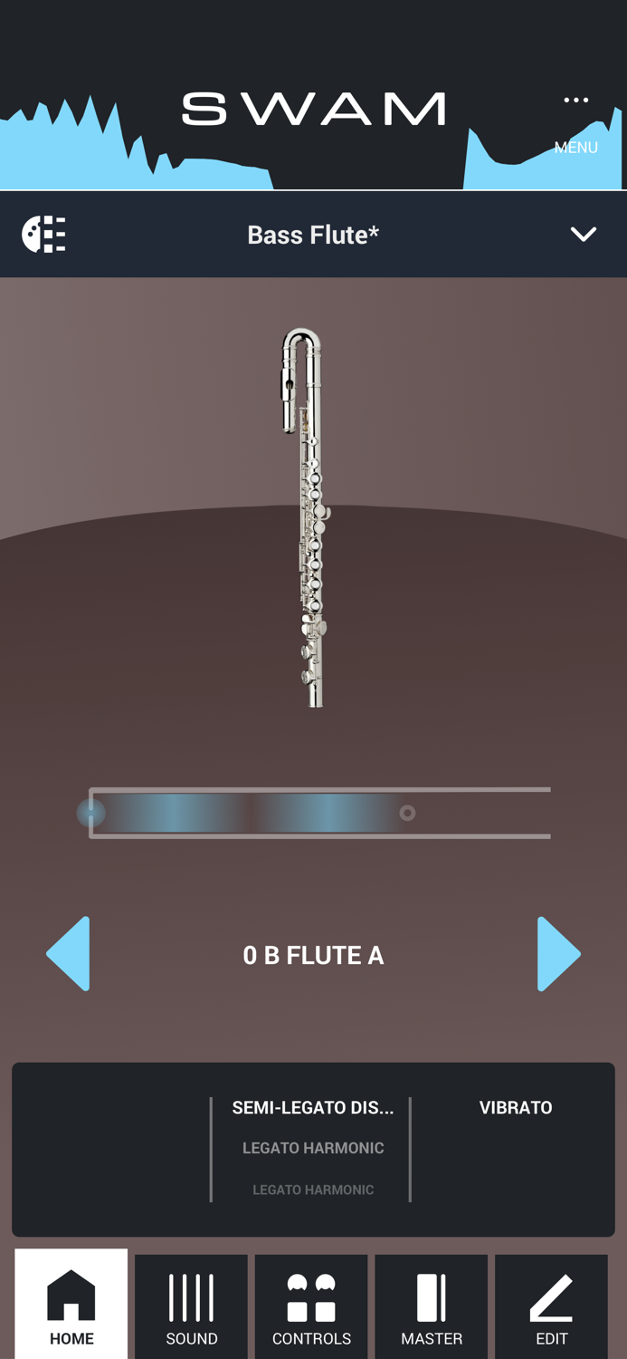 SWAM Bass Flute