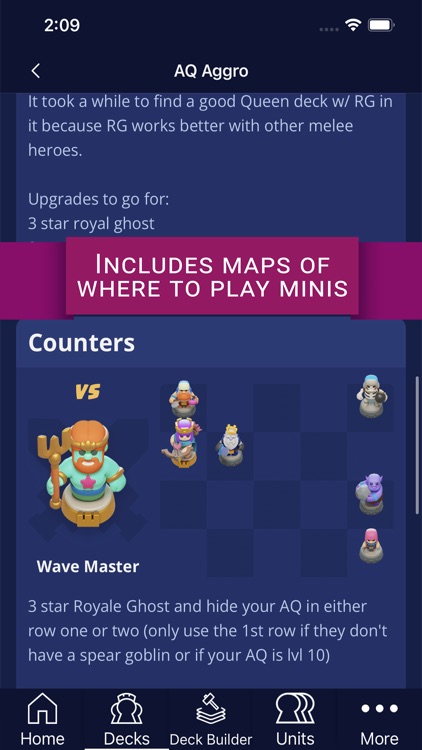 Clash Mini Decks by NOFF