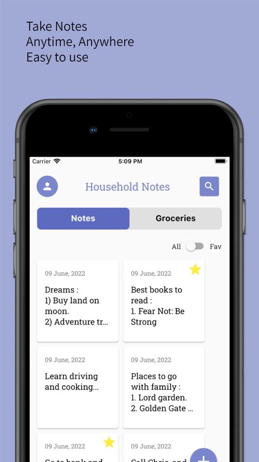 #1. Household Notes (iOS) Podle: EQUITYSOFT TECHNOLOGIES PRIVATE LIMITED