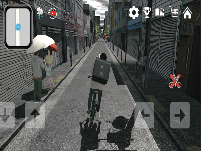 Delivery Food Sim- Japan Osaka