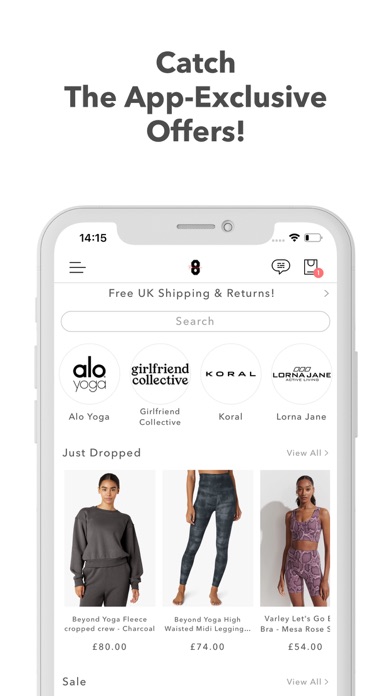 Boutique 8 - Activewear Screenshot