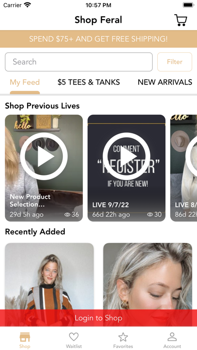 Shop Feral Screenshot