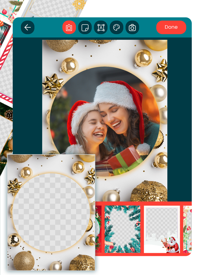 Christmas Messages and Frames