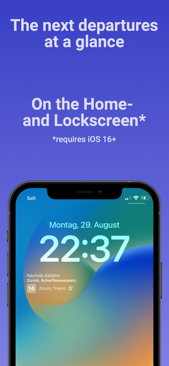 Raily Swiss Transport Widget