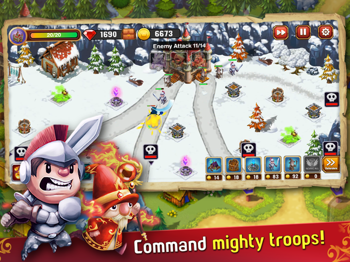 Castle Defense Pocket Arena