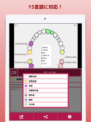 歯のメモ帳のおすすめ画像6