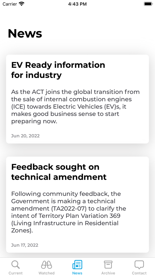 #6. DA Finder (iOS) Bởi: Environment and Planning Directorate