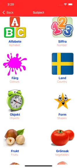 Game screenshot Learn Swedish Voca apk
