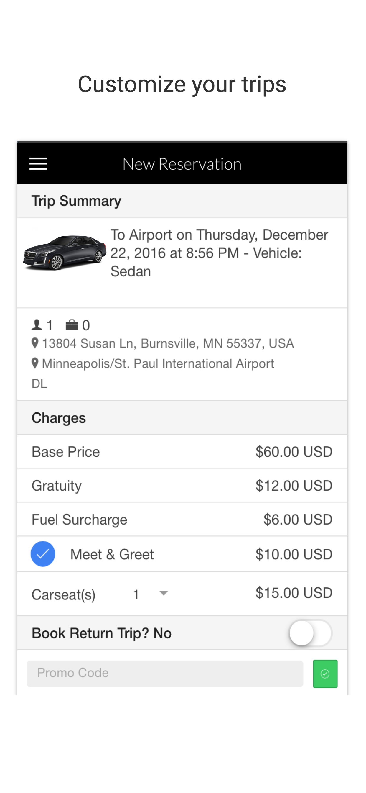 Ray Rides Booking