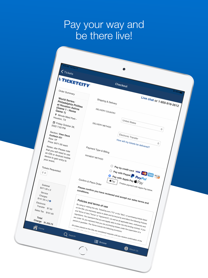 TicketCity Top Event Tickets