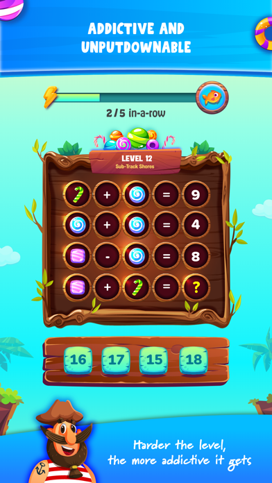 Jelly Cove - Math Puzzles Screenshot