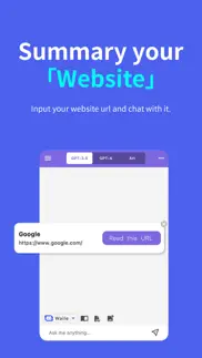 walle: ai chatbot, writing iphone screenshot 4