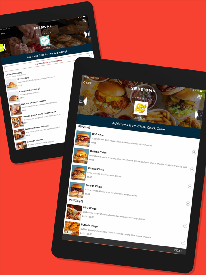 Sessions Top Food Talent