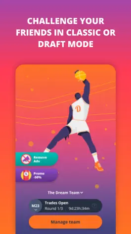 Game screenshot Dunkest - Fantasy Basketball apk
