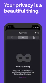 firefox: private, safe browser iphone screenshot 3