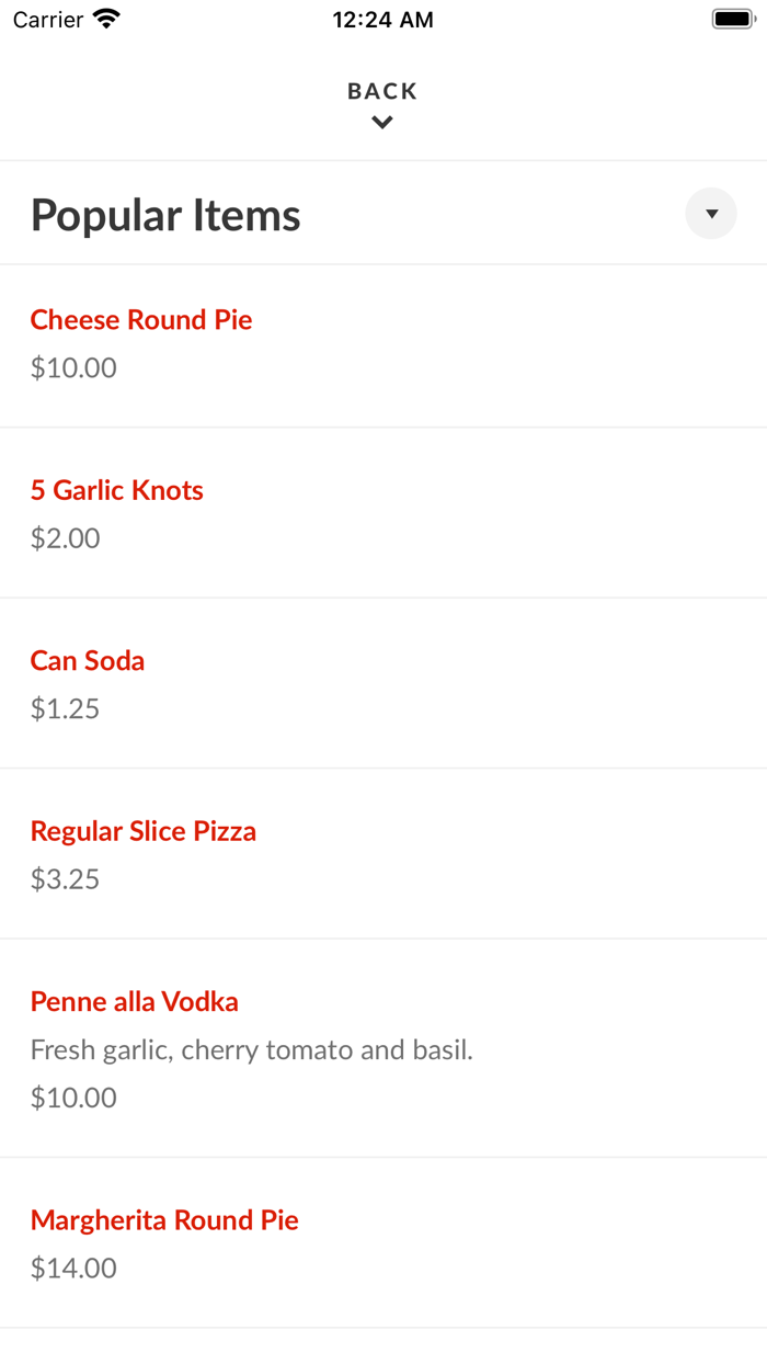 Joe and Johns Pizzeria