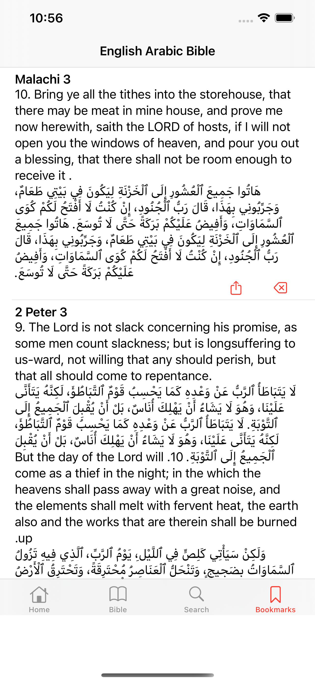 English - Arabic Bible