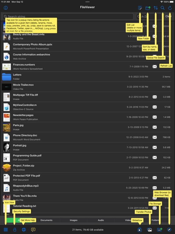 FileViewer XL for iPad screenshot-4