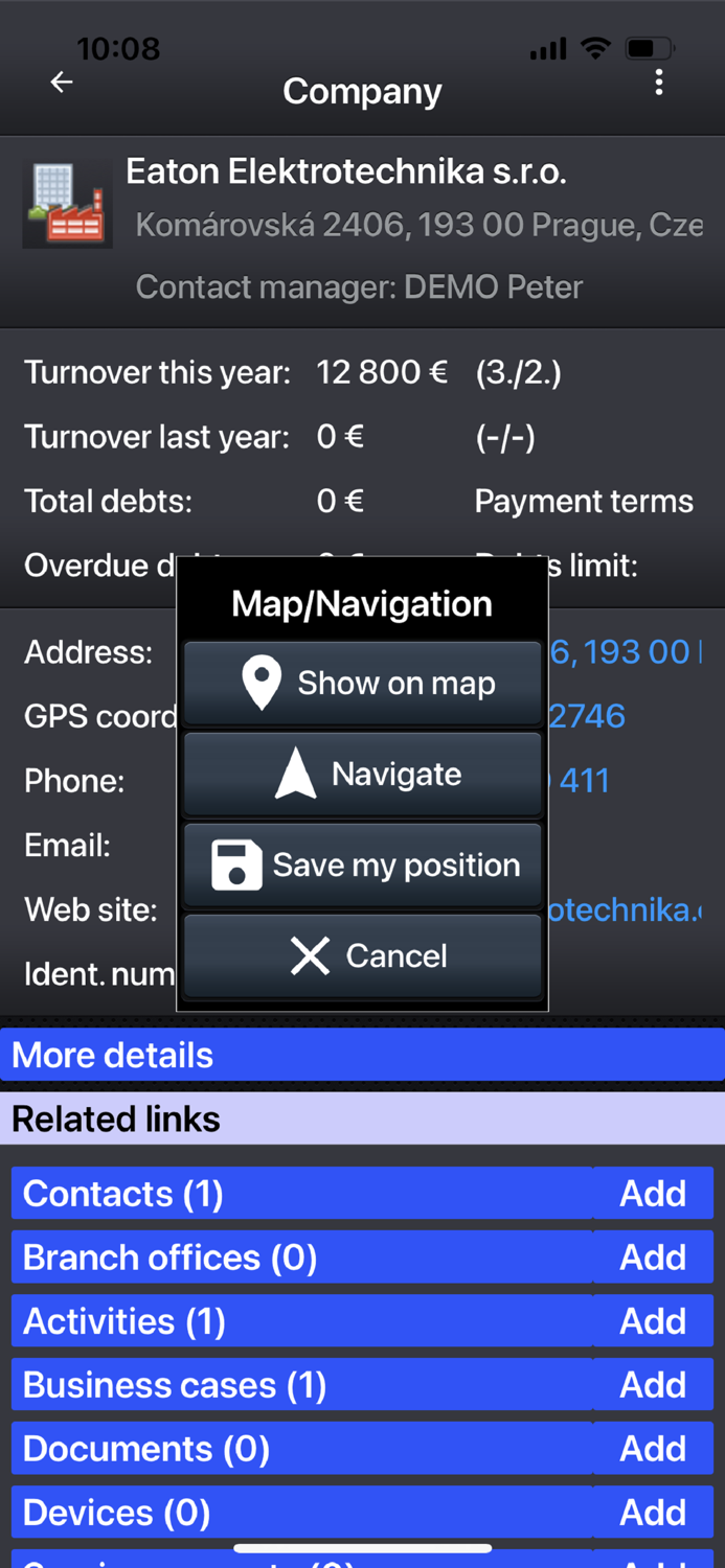 BusinessReport Mobile CRM