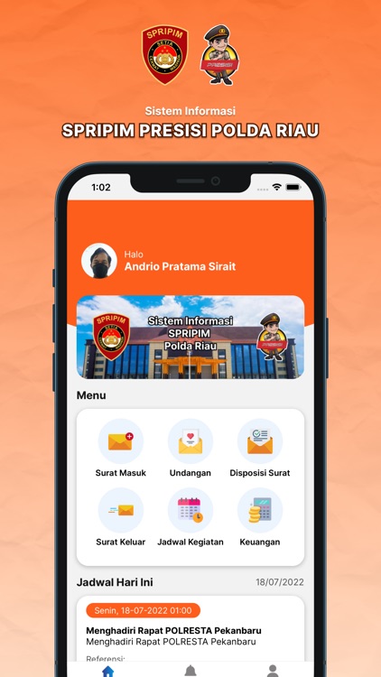 SPRIPIM Presisi Polda Riau