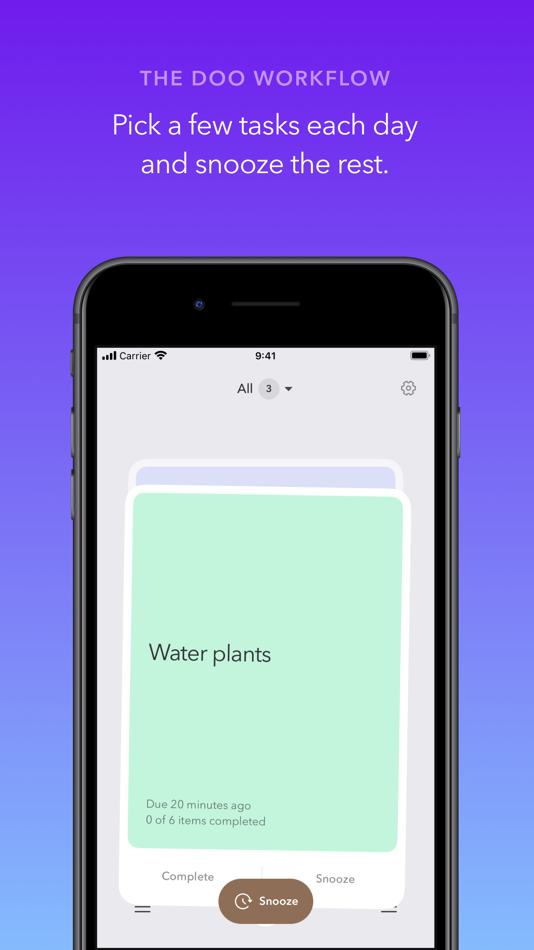 #3. Doo: Get Things Done (iOS) 由: Ciarlo Software, LLC