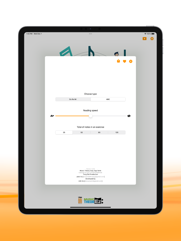 MTE: Read Notes Fast iPad screenshot 3 - Education app