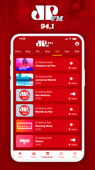 Jovem Pan 94,1 FM Screenshot