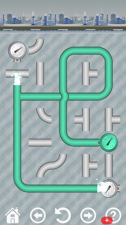 Pipe constructor: plumber game