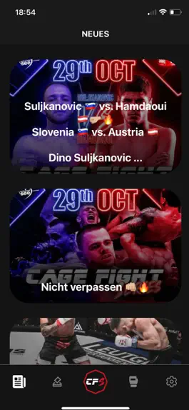 Game screenshot Cage Fight Series apk