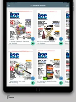 B2C Marketing Magazine iPad image 1