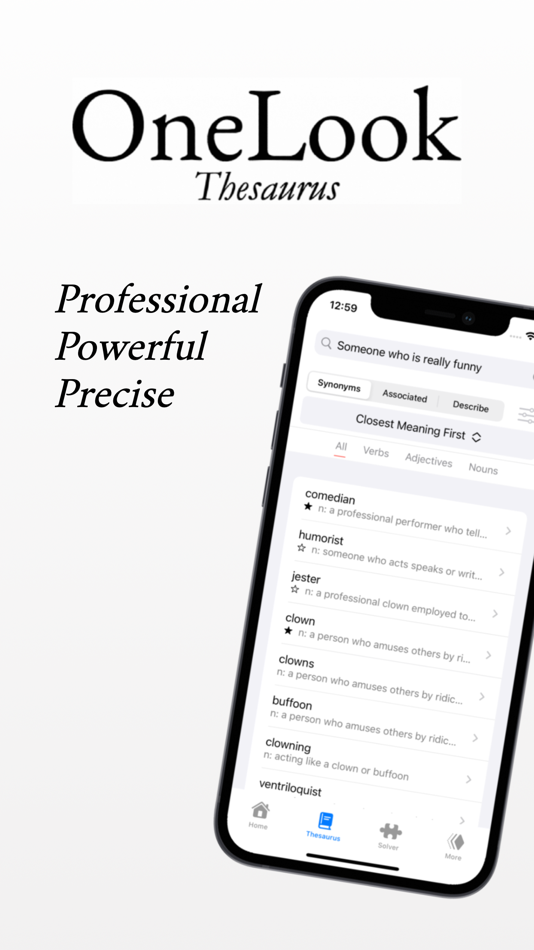 #1. OneLook Thesaurus (macOS) 由: Datamuse Corporation