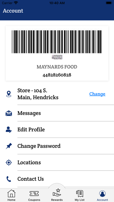 Maynards Food Screenshot