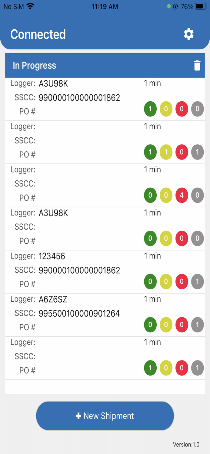 Emerson Pallet LevelMonitoring