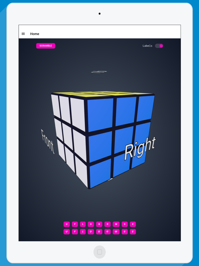 Rubiks Cube Solver App