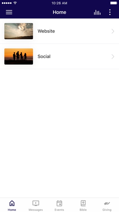 Carson Hope Community Church Screenshot