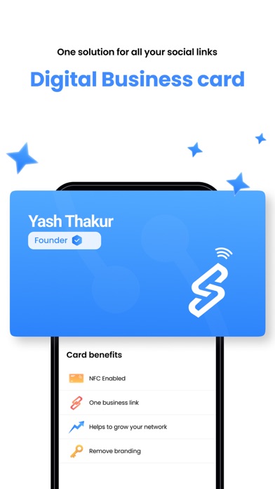 Sharekar:Digital Business Card Screenshot